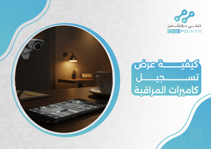 كيفية عرض تسجيل كاميرات المراقبة